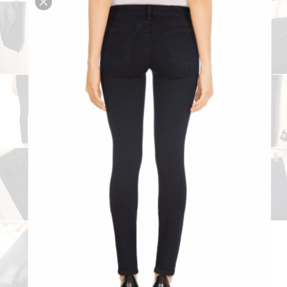 JBrand Dark Navy Denim Super Skinny Impression 28 - Picture 2 of 8